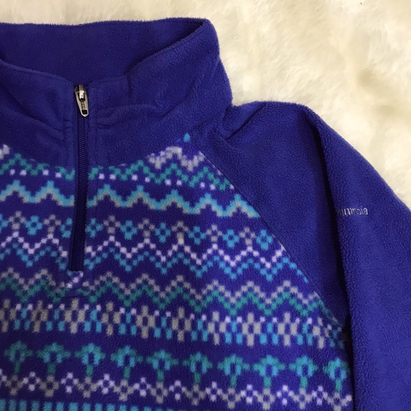 Columbia Other - Columbia Toddler Glacial Printed Fleece 1/4 Zip Pullover | EUC